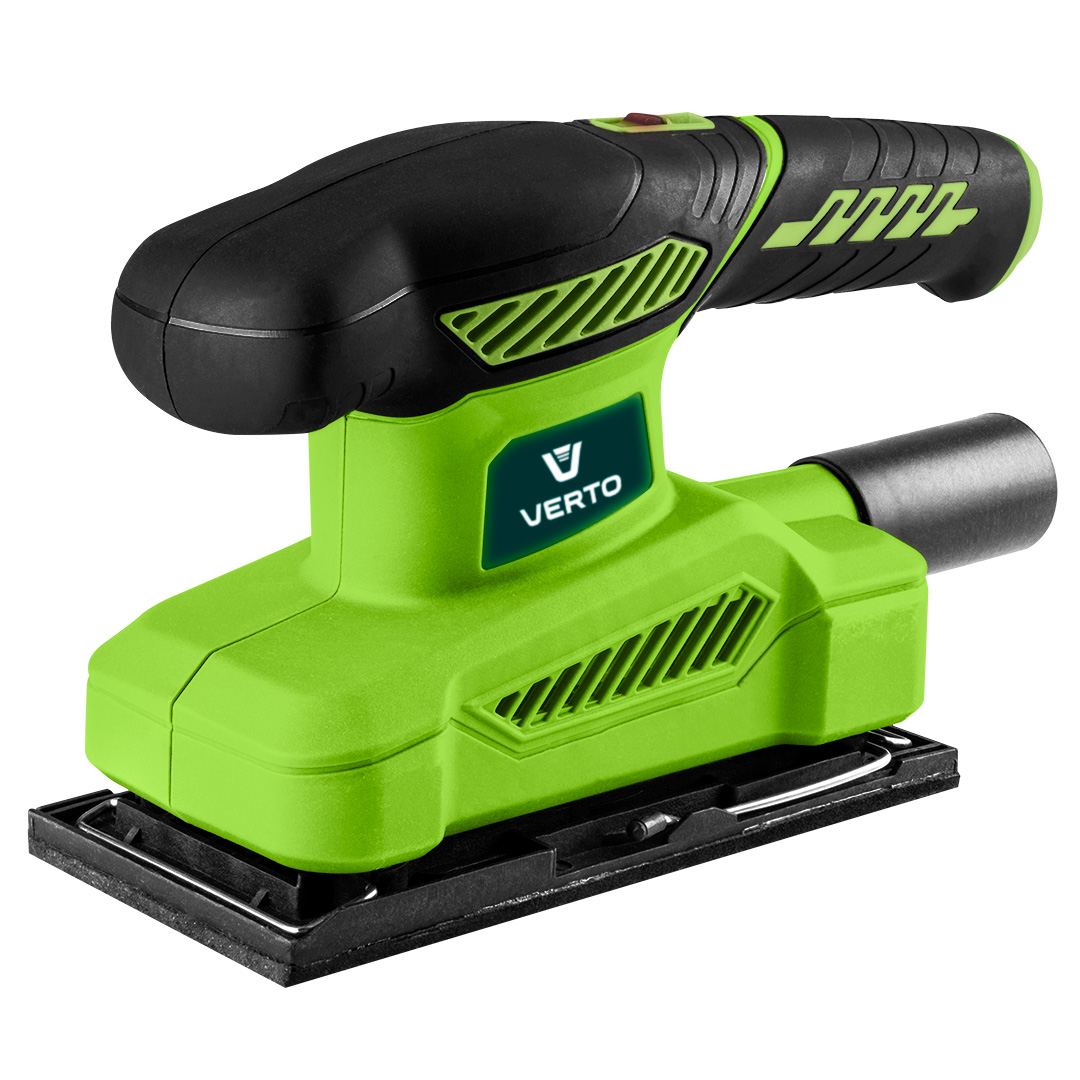 Шліфувальна вібраційна машинка плоскошліфувальна VERTO 150 Вт (51G326)